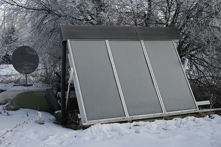 keräimet talvella